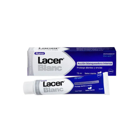 Pasta Dentífrica Lacer Blanc Plus Sabor Menta 75 ml