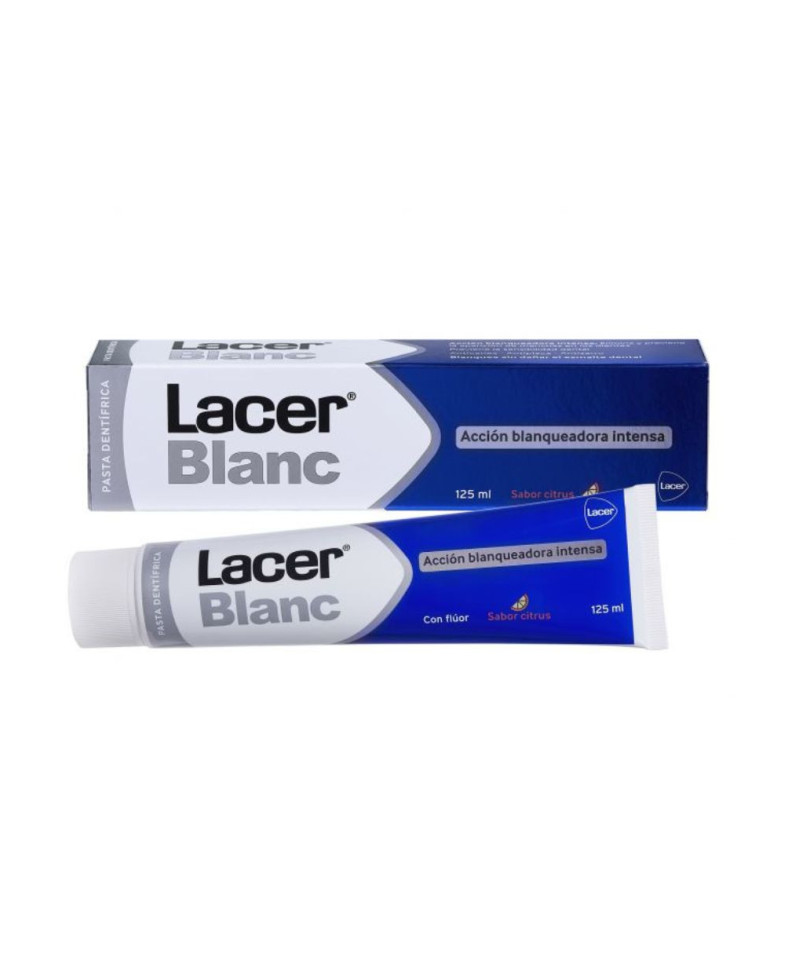 Pasta Dentífrica Lacer Blanc Plus Sabor Citrus 125 ml