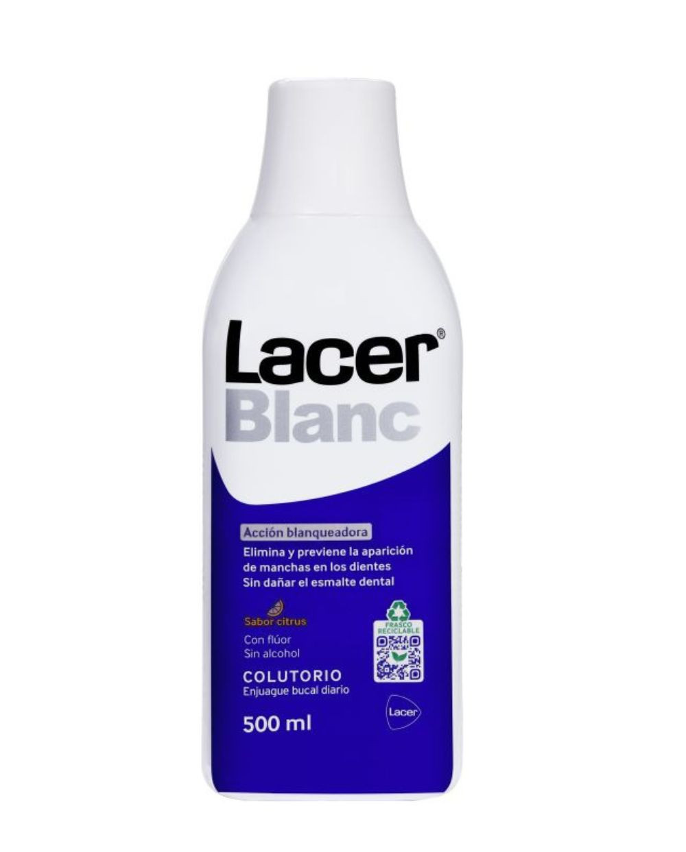 Colutorio Lacer Blanc Plus Sabor Citrus 500 ml