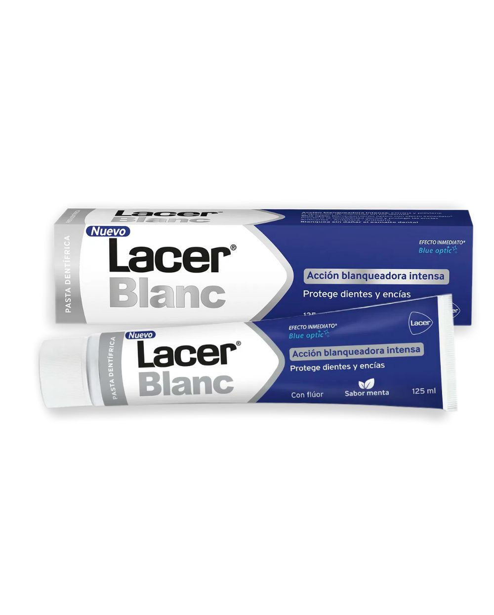 Pasta Dentífrica Lacer Blanc Plus Sabor Menta 125 ml