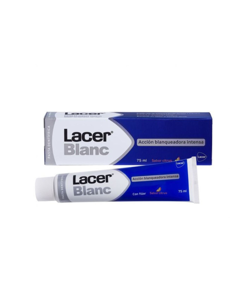 Pasta Dentífrica Lacer Blanc Plus Sabor Citrus 75 ml