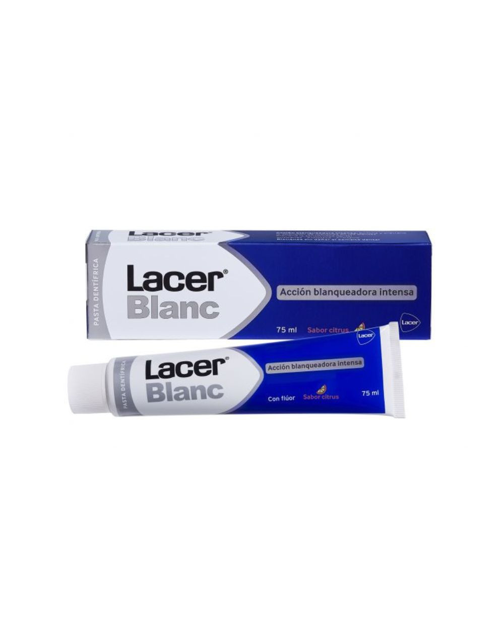 Pasta Dentífrica Lacer Blanc Plus Sabor Citrus 75 ml