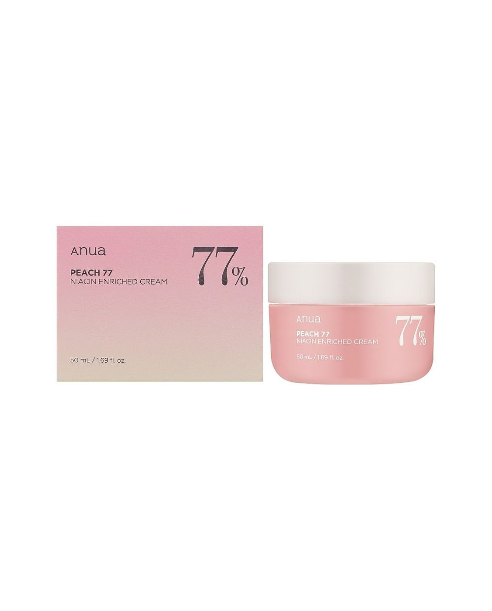 ANUA Peach 77+ Niacinamida crema glowy 50 ml