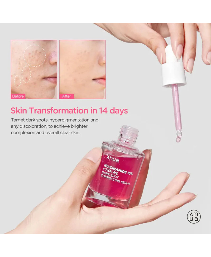 ANUA serum iluminador con niacinamida 10% + TXA 4% 30 ml