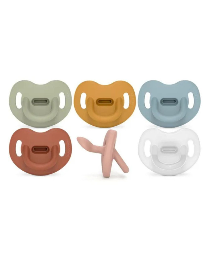 SUAVINEX Chupete Silicona Anatómico 0-6 Meses 1 Unidad