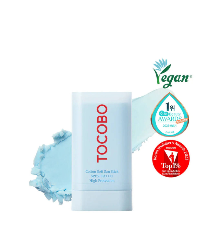 TOCOBO Cotton Soft Sun Stick SPF50+ PA++++ 19 g