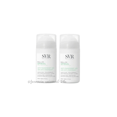 SVR Spirial Duplo antitranspirante Roll On 2x50 ml