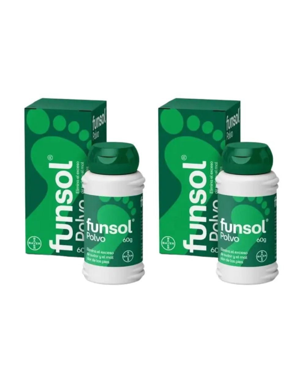 FUNSOL Duplo Polvo 2 x 60 g