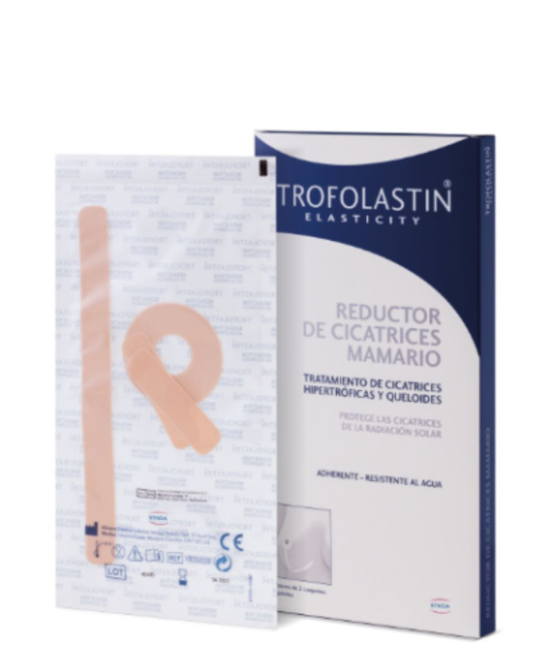 TROFOLASTIN Reductor de Cicatrices Mamario 6 Apósitos