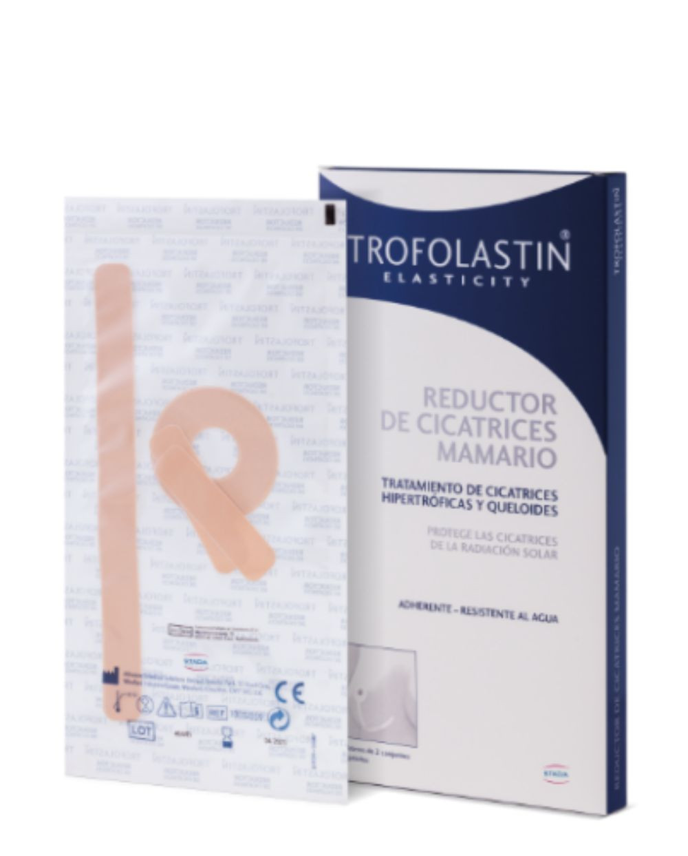 TROFOLASTIN Reductor de Cicatrices Mamario 6 Apósitos