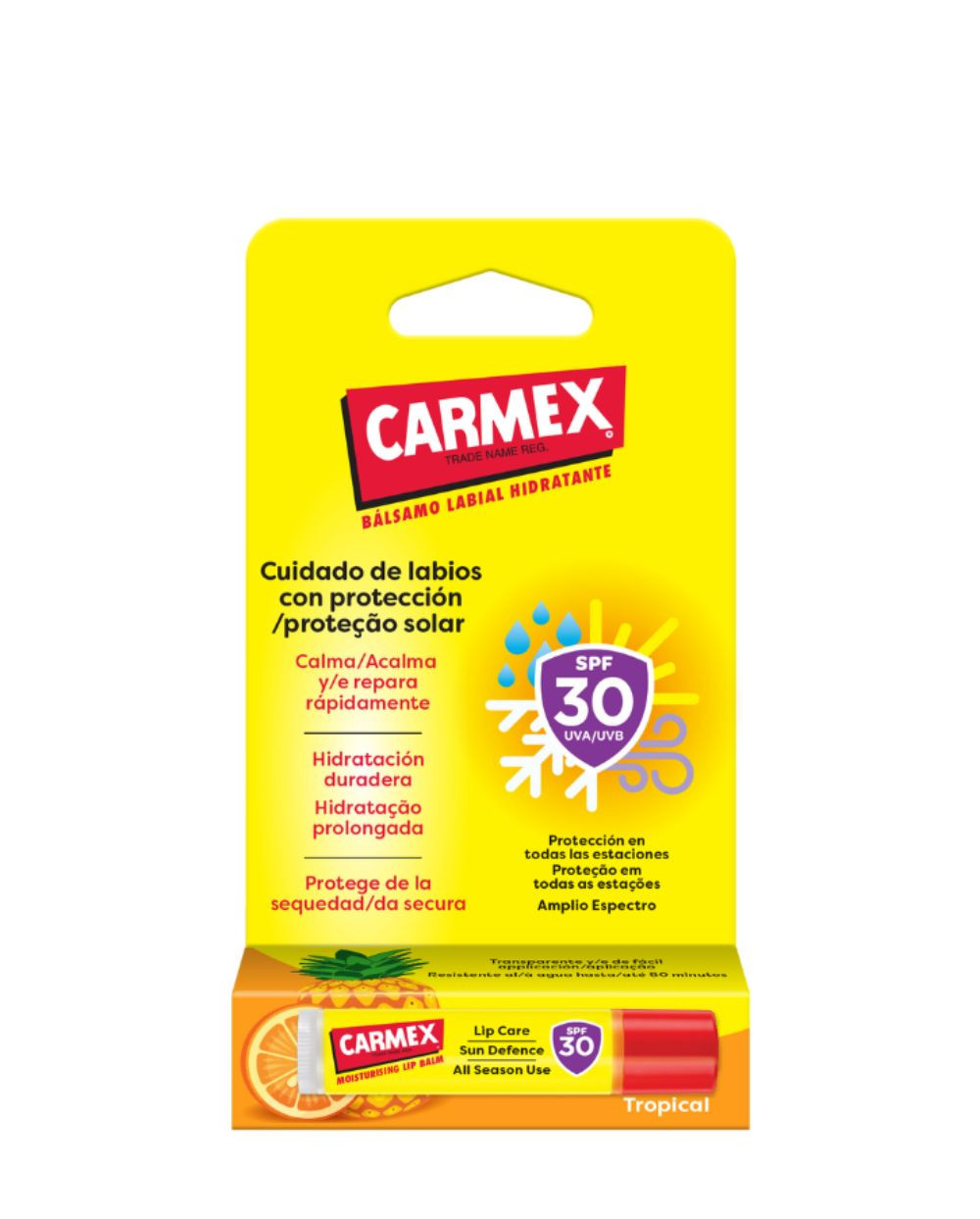 CARMEX Bálsamo Labial Hidratante Tropical SPF30