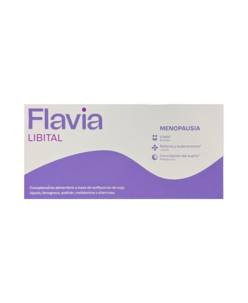 FLAVIA Libital Menopausia 30 Comprimidos