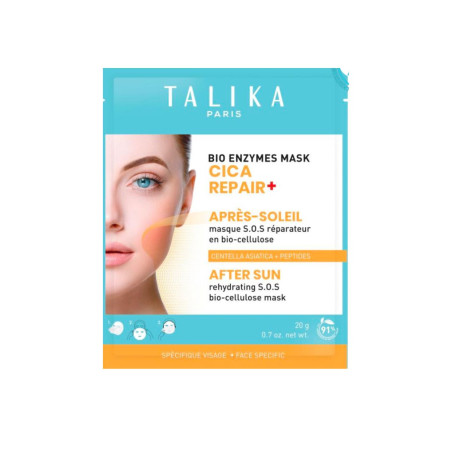 TALIKA Bio enzymes mascarilla cica repair + after sun 20 g