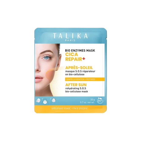 TALIKA Bio enzymes mascarilla cica repair + after sun 20 g