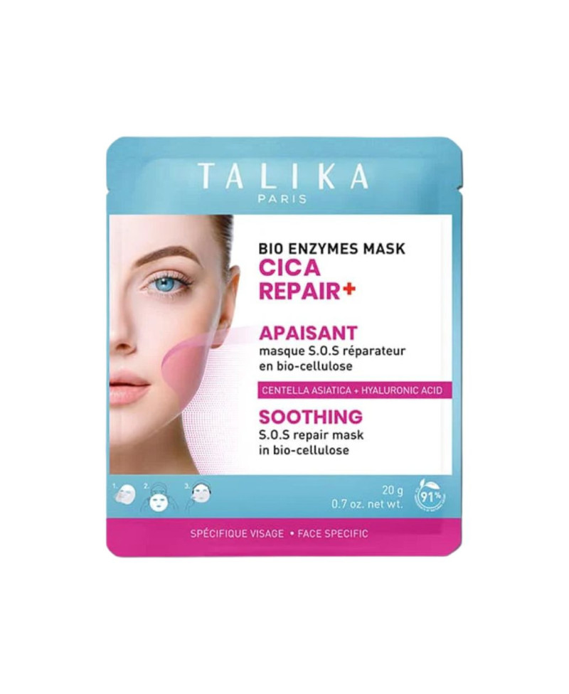 TALIKA Bio enzymes mascarilla cica repair + soothing