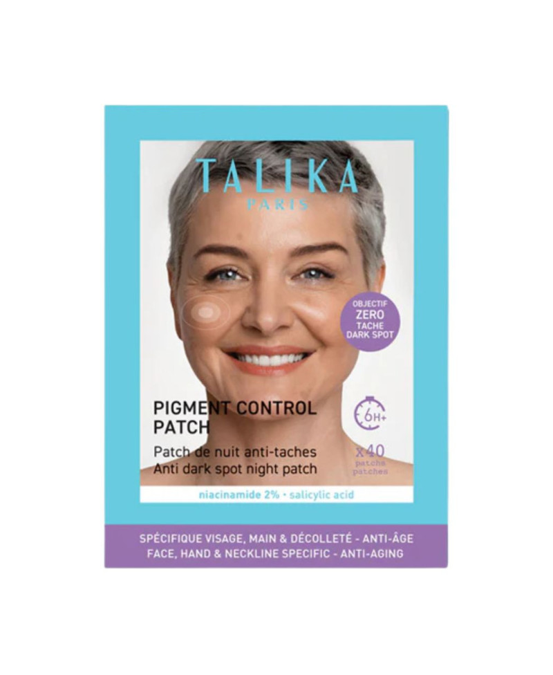 TALIKA Pigment control manchas de la edad 40 parches nocturnos