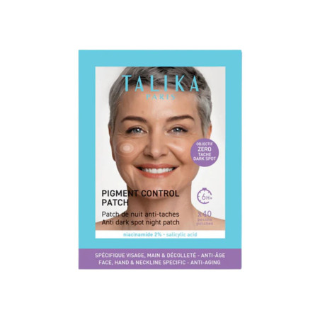 TALIKA Pigment control manchas de la edad 40 parches nocturnos