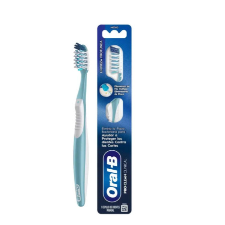 ORAL-B Cepillo Dental Adulto Medio 1 Unidad