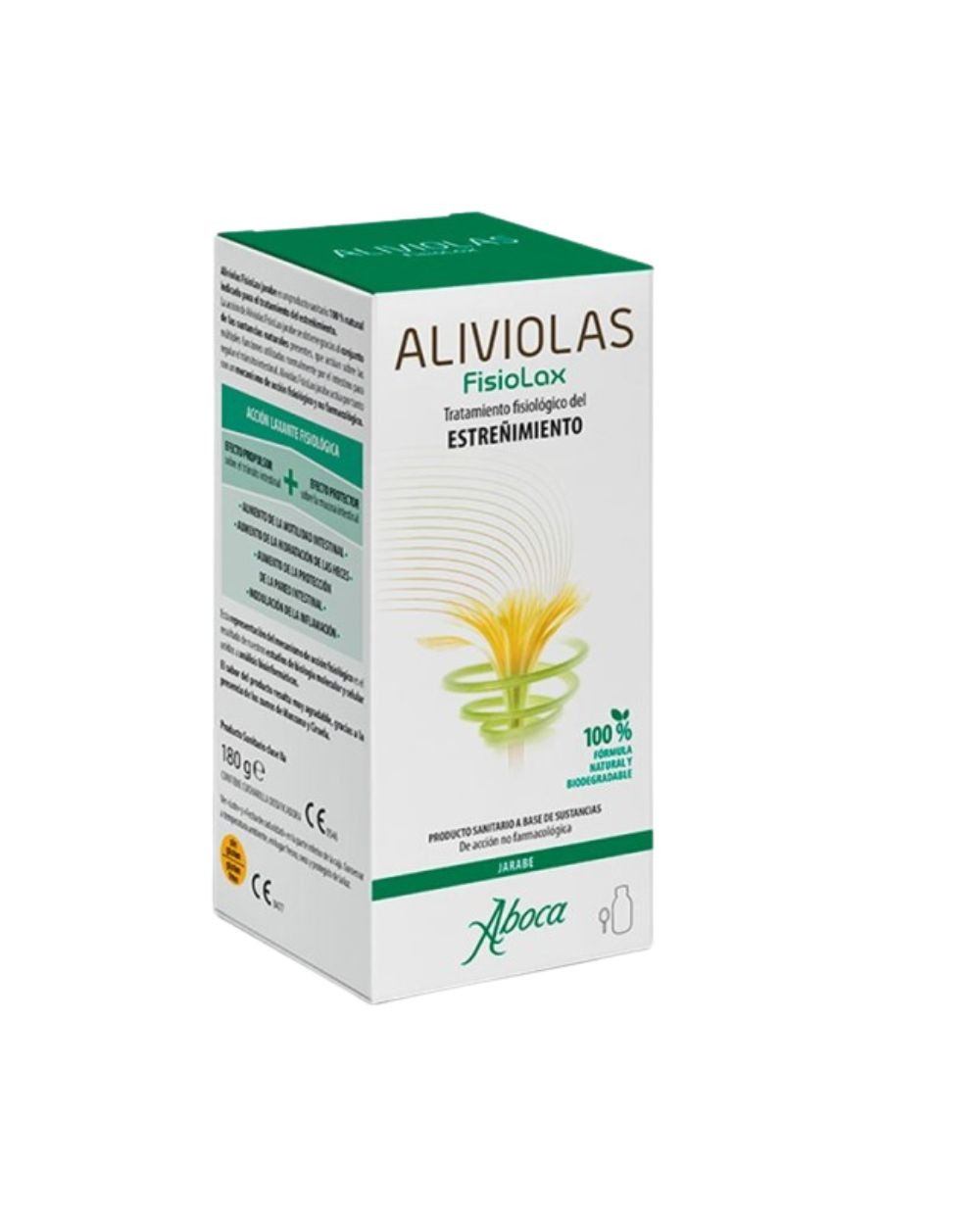 ABOCA Aliviolas fisiolax estreñimiento jarabe 180 ml