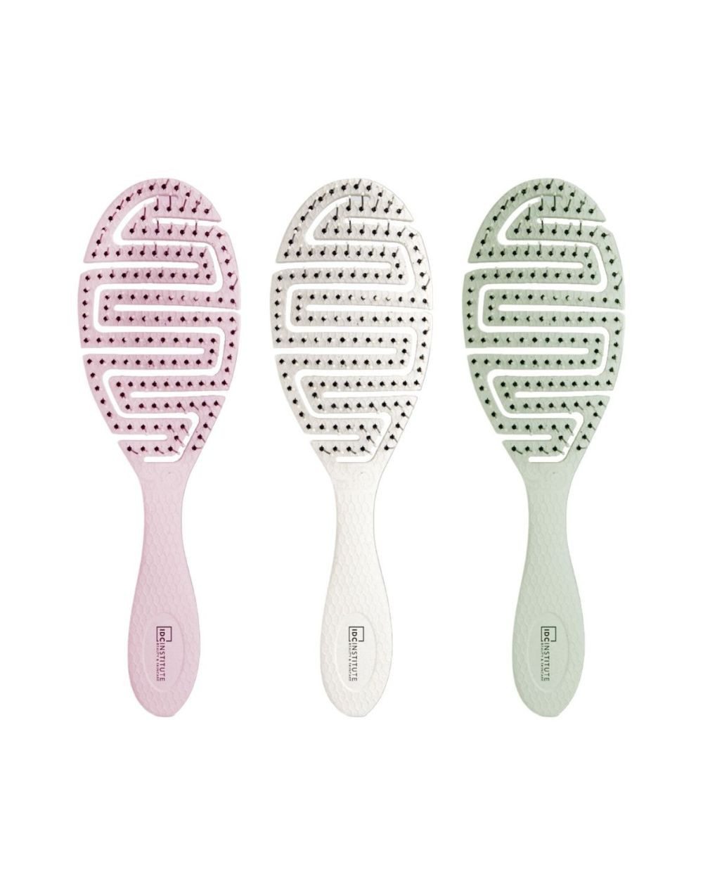 IDC INSTITUTE natural fiber round brush