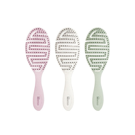 IDC INSTITUTE natural fiber round brush