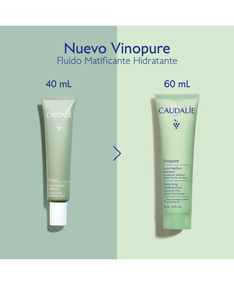 CAUDALIE Vinopure Fluido Matificante Hidratante 60 ml