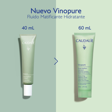 CAUDALIE Vinopure Fluido Matificante Hidratante 60 ml