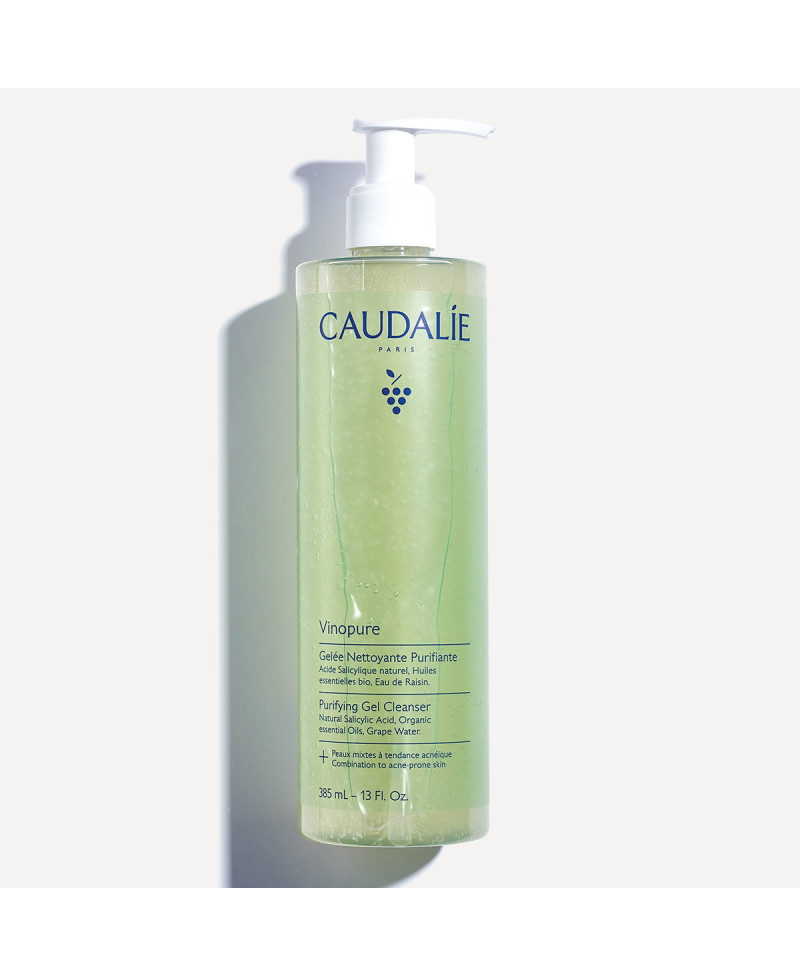 CAUDALIE Vinopure Gelatina limpiadora purificante con ácido salicílico 385 ml
