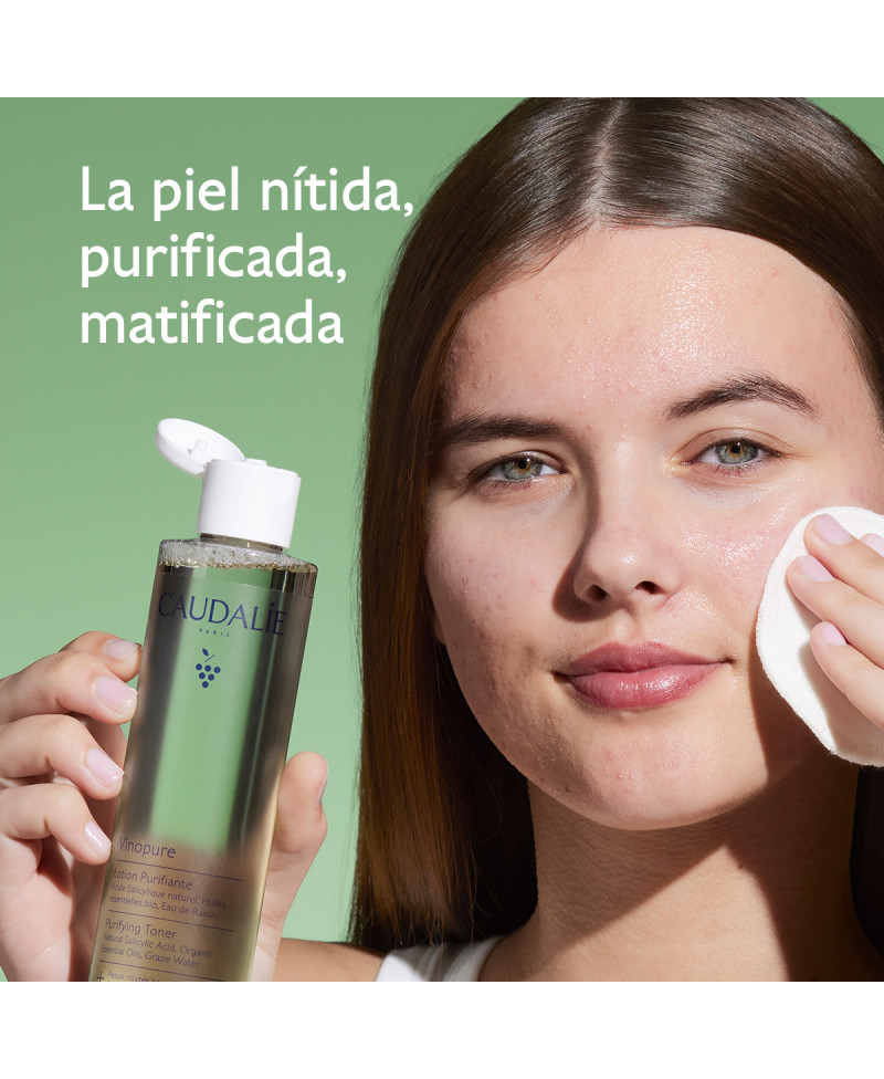 CAUDALIE Vinopure tónico purificante con ácido salicílico 400 ml