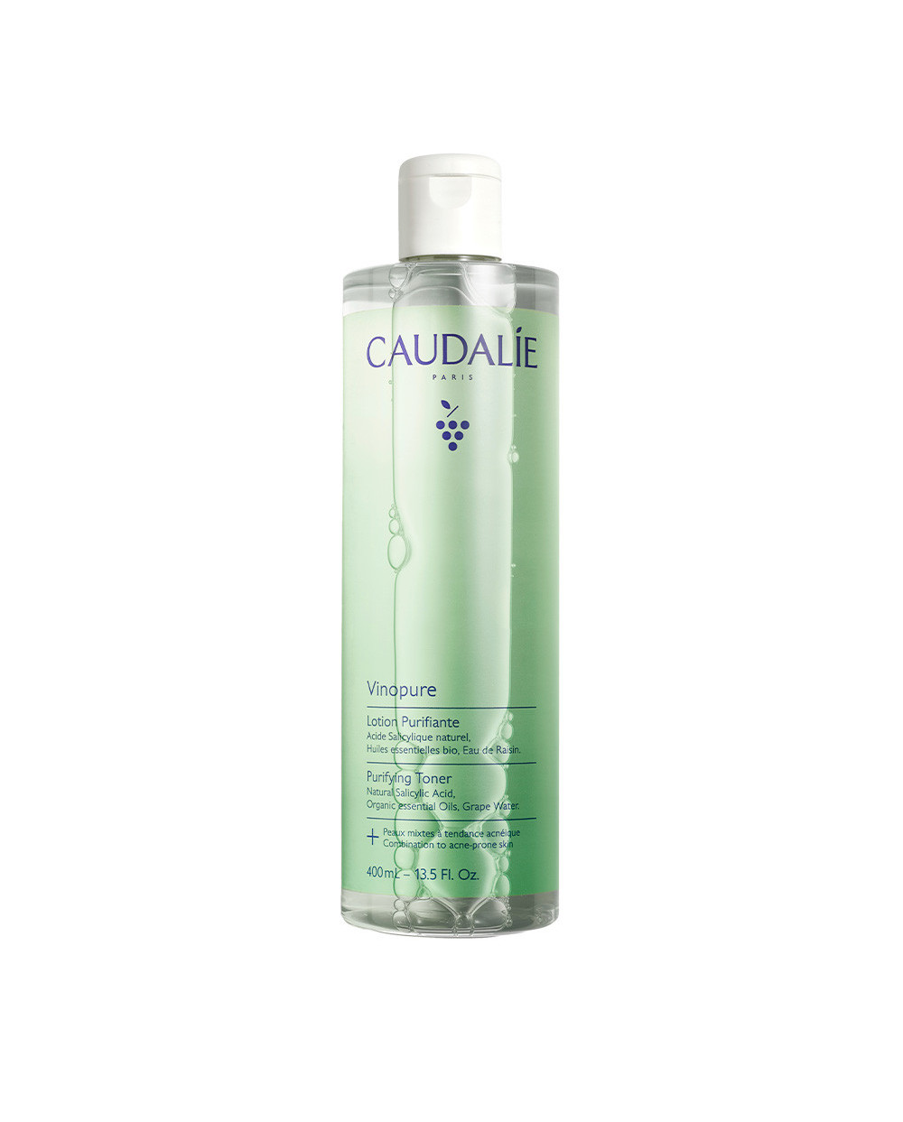 CAUDALIE Vinopure tónico purificante con ácido salicílico 400 ml