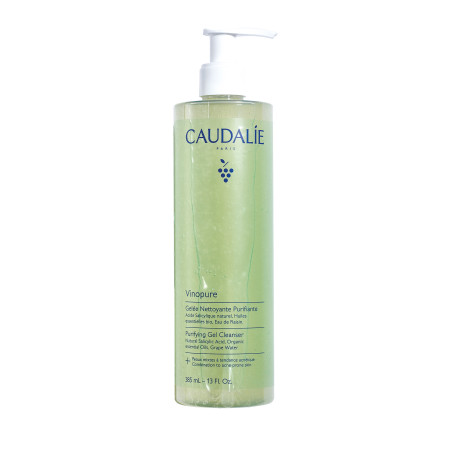 CAUDALIE Vinopure gelatina limpiadora purificante con ácido salicílico 385 ml