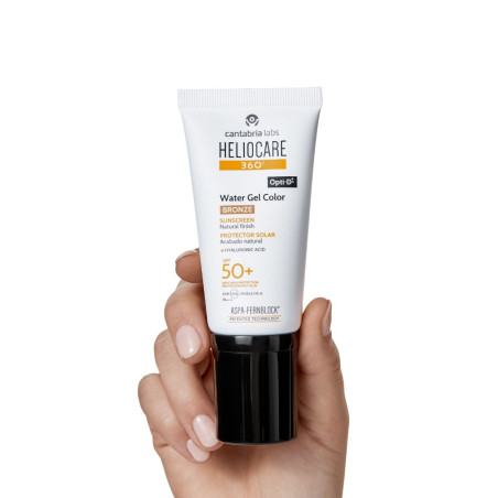 Heliocare 360 water gel SPF50+ color bronze 50 ml