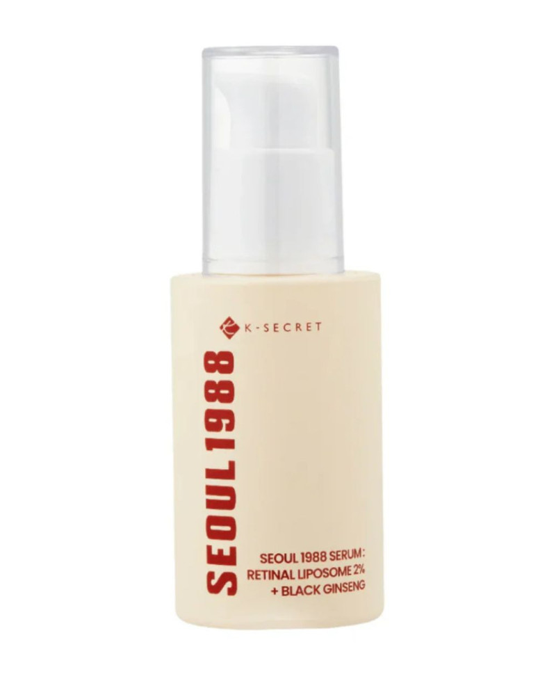 K-SECRET SEOUL 1988 sérum: retinal liposome 2% + black ginseng 30 ml