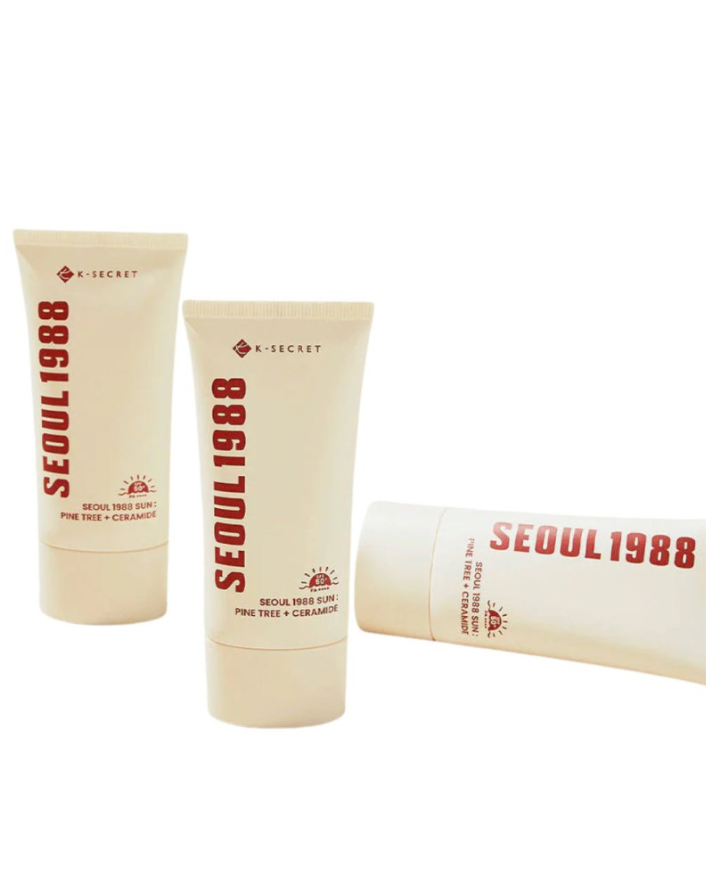 K-Secret Seoul 1988 Crema Solar: Pine Tree + Ceramide 50 ml