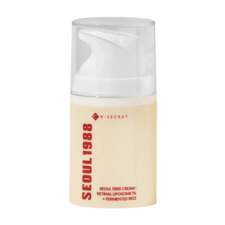 K-Secret Seoul 1988 Cream: Retinal Liposome + Fermented Rice 50 ml