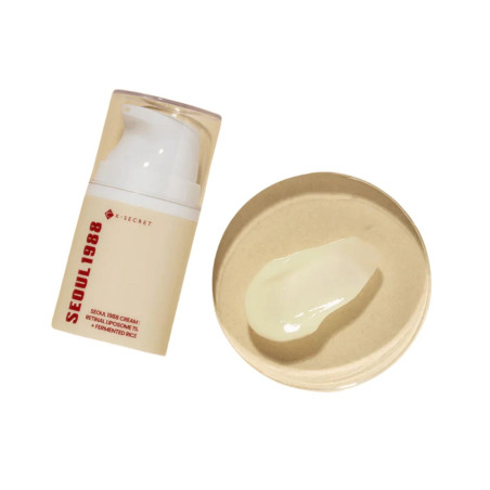 K-Secret Seoul 1988 Crema Antiedad: Retinal Liposome 1% + Fermented Rice 50 ml