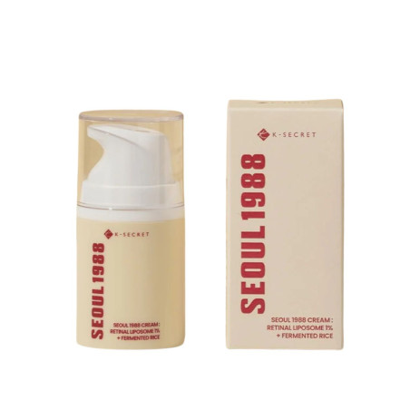 K-Secret Seoul 1988 Crema Antiedad: Retinal Liposome 1% + Fermented Rice 50 ml