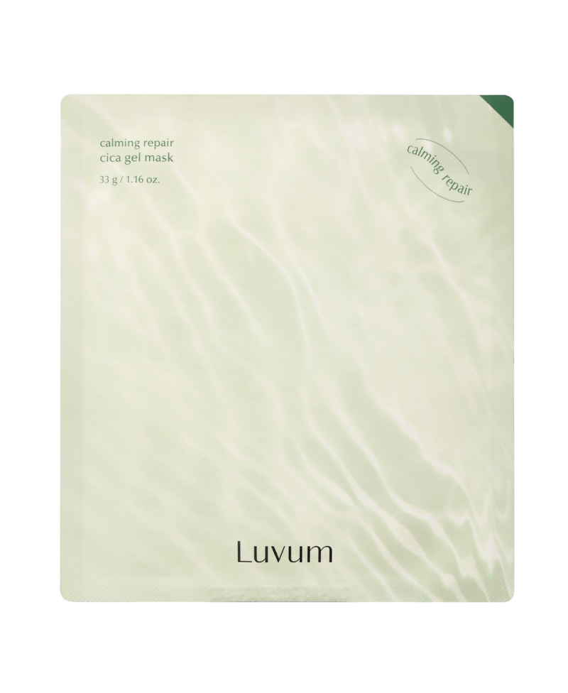 LUVUM calming repair mascarilla de centella asiática y aloe vera 33g