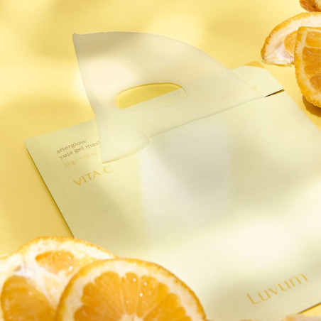 LUVUM Afterglow yuja mascarilla de hidrogel vitamina C 33g