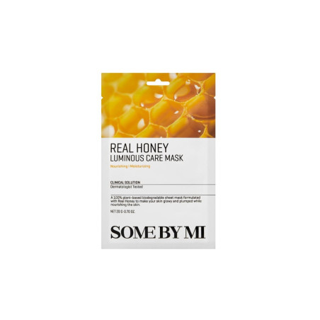 SOME BY MI Real Honey mascarilla facial iluminadora 20g