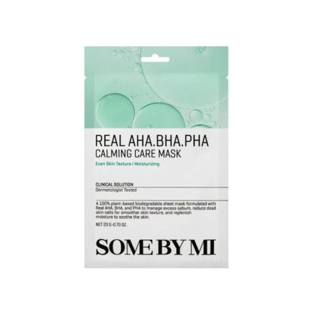 SOME BY MI real AHA BHA PHA mascarilla facial calmante 20g