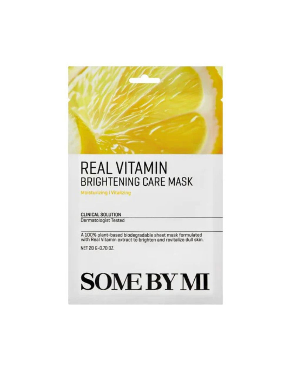 SOME BY MI real vitamin mascarilla facial iluminadora 20 g