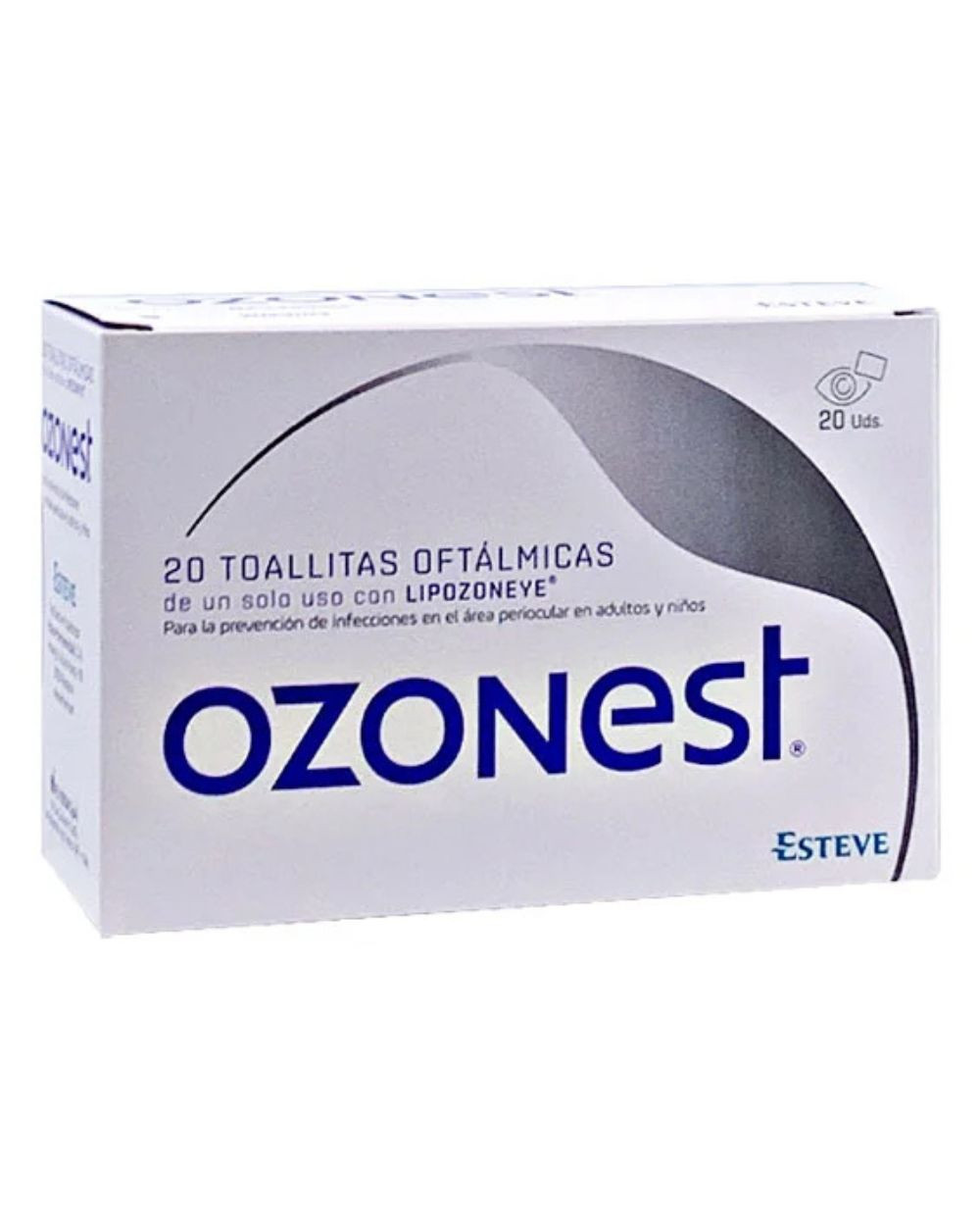 OZONEST toallitas oftálmicas 20 unidades