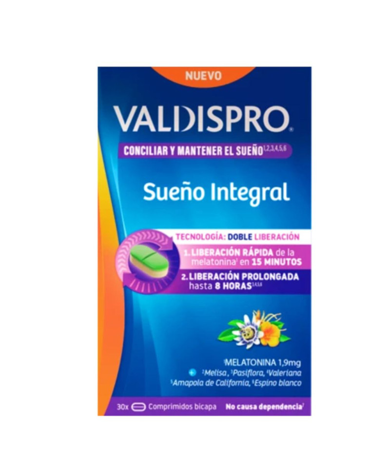 VALDISPRO sueño integral 30 comprimidos