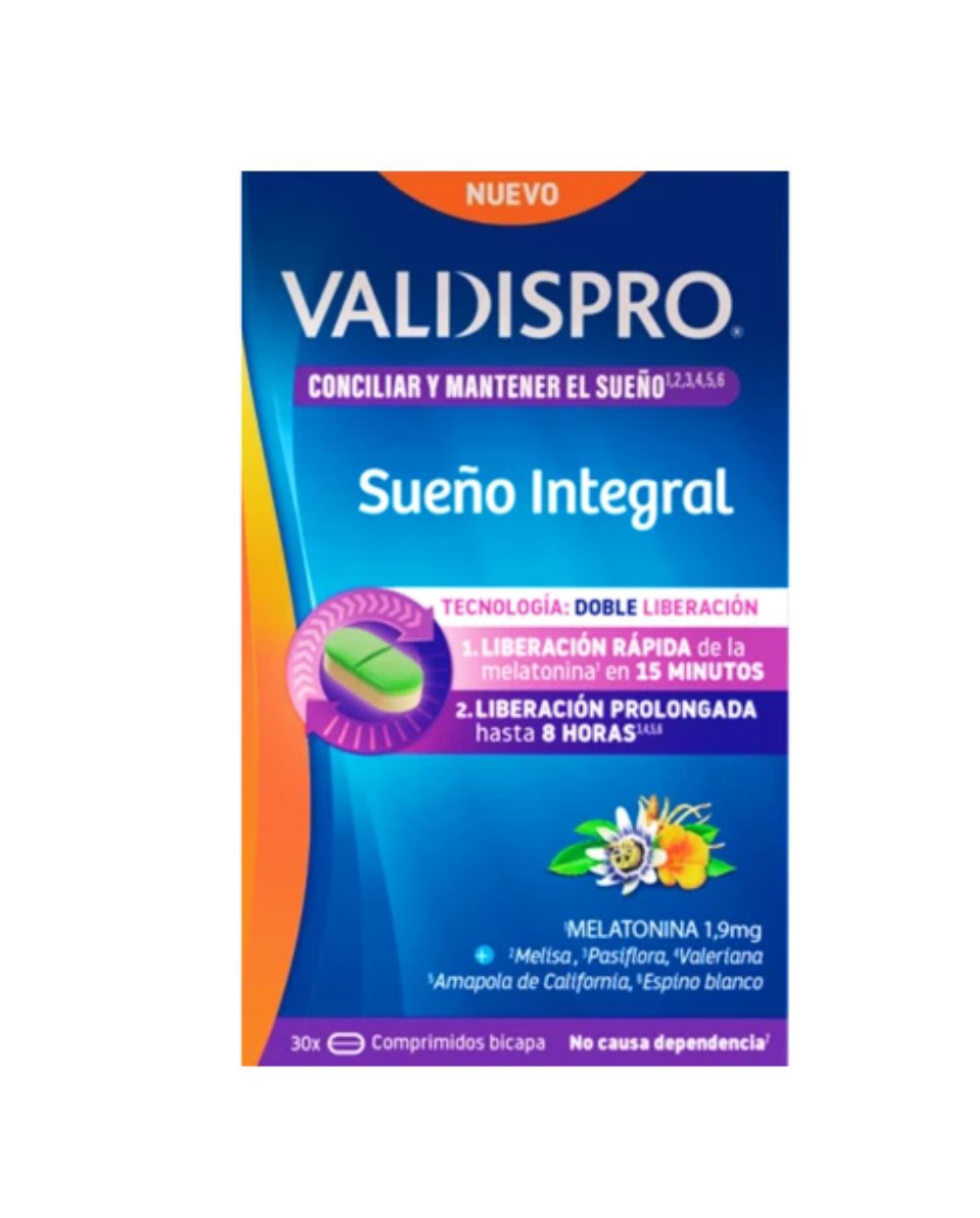 VALDISPRO sueño integral 30 comprimidos