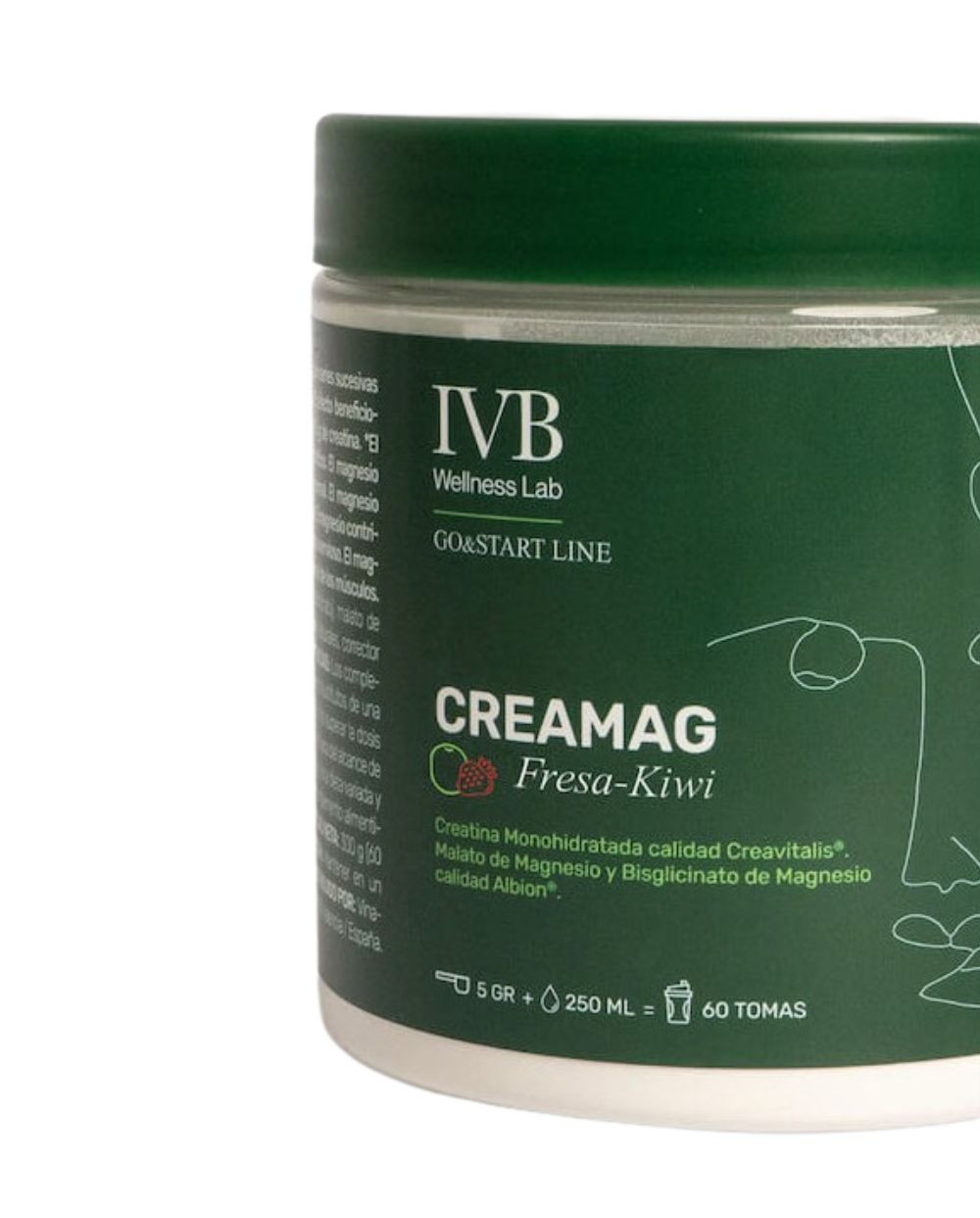IVB Go & Start Creamag sabor fresa-kiwi 300 g