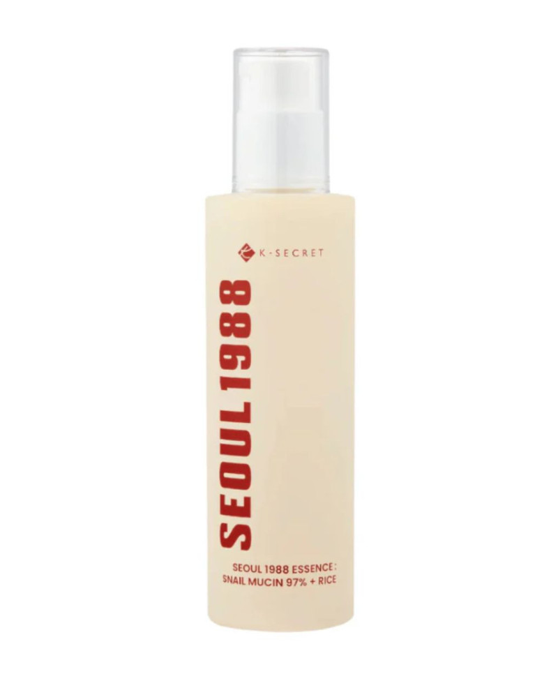 K-SECRET Seoul 1988 Esencia: Snail Mucin 97% + Rice 100 ml