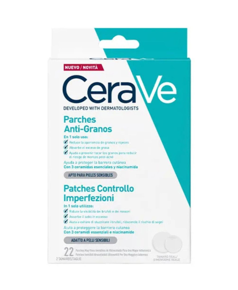 CERAVE Parches Control Imperfecciones 22 unidades