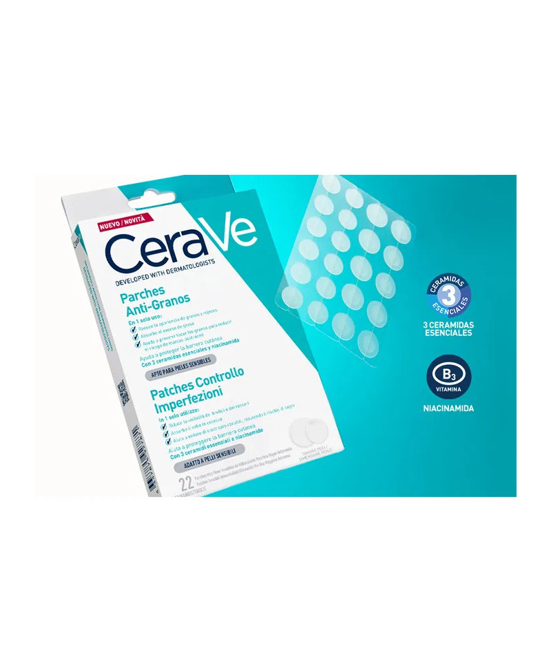 CERAVE Parches Control Imperfecciones 22 unidades