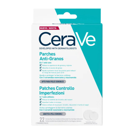 CERAVE Parches Control Imperfecciones 22 unidades